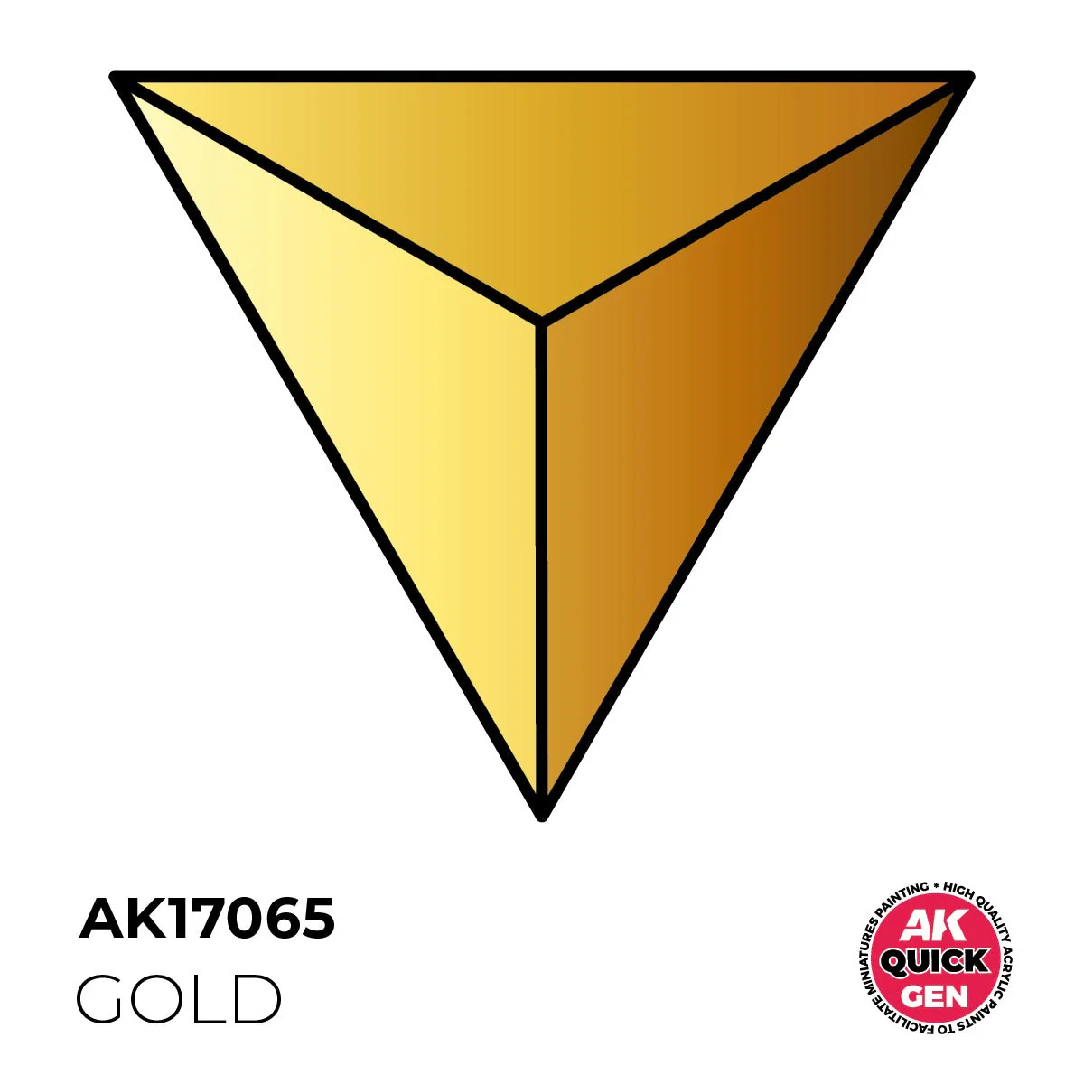 AK Interactive Quick Gen - Gold 18ml (AK17065) - Image 2
