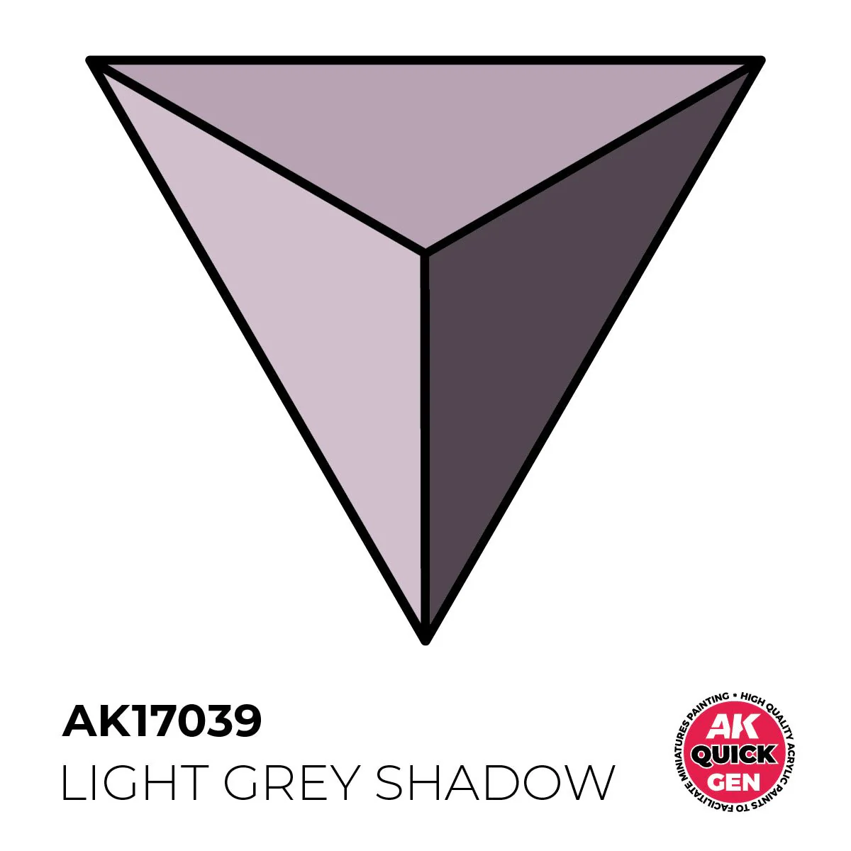 AK Interactive Quick Gen - Light Grey Shadow 18ml (AK17039) - Image 2
