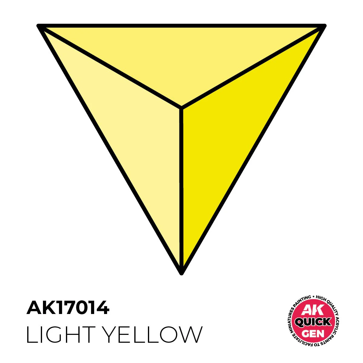 AK Interactive Quick Gen - Light Yellow 18ml (AK17014) - Image 2