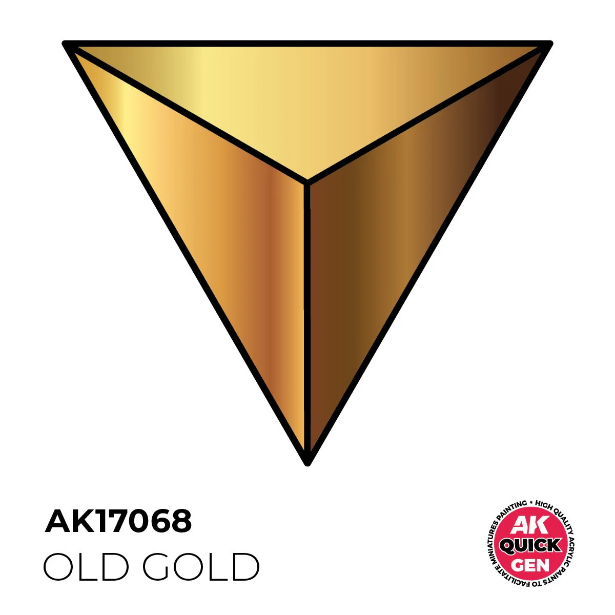 AK Interactive Quick Gen - Old Gold 18ml (AK17068) - Image 2