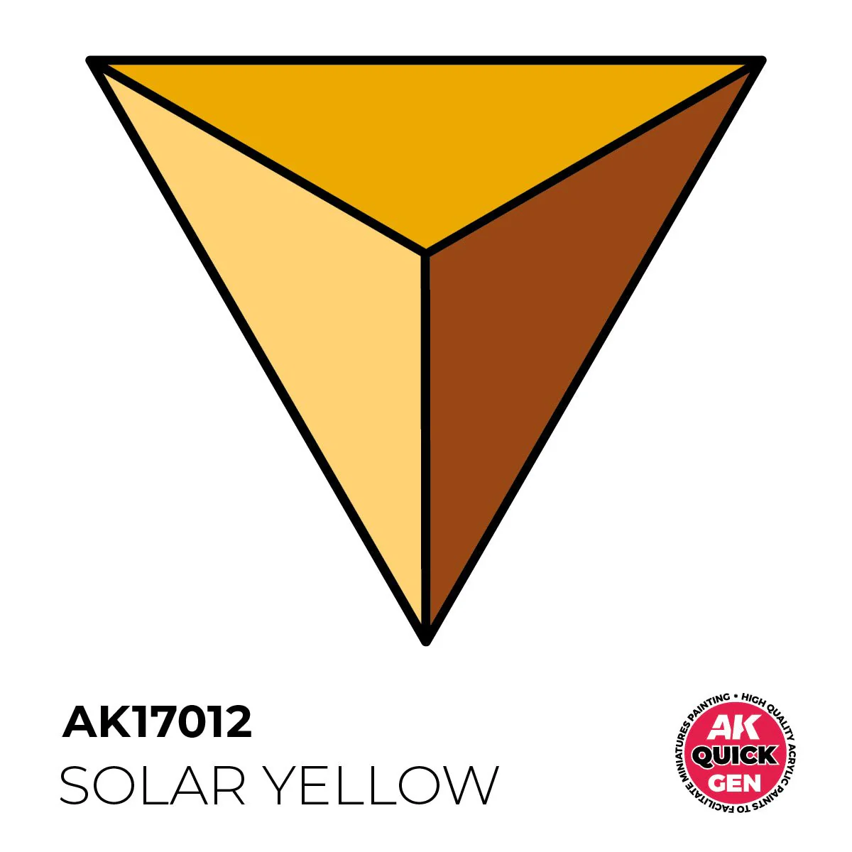 AK Interactive Quick Gen - Solar Yellow 18ml (AK17012) - Image 2