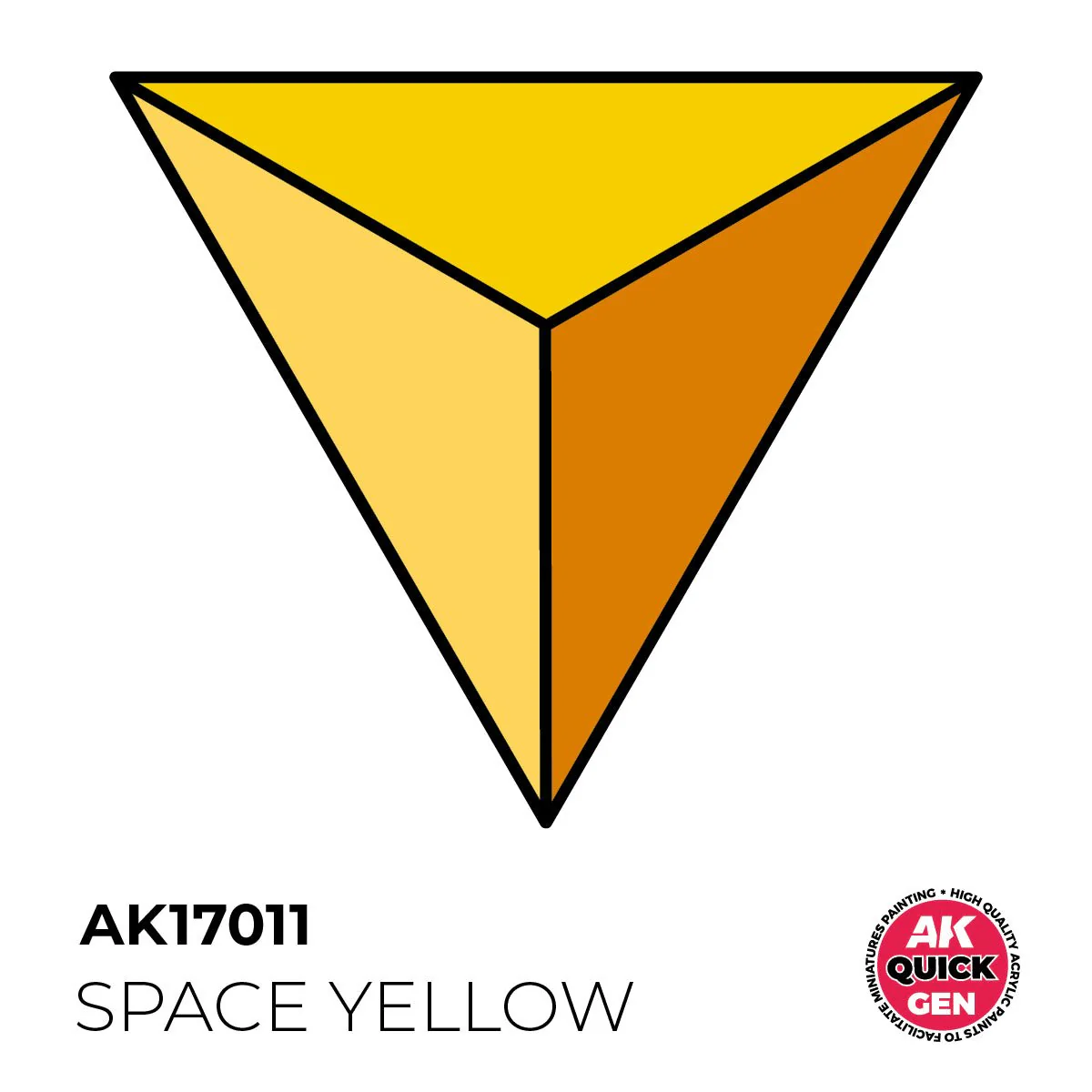 AK Interactive Quick Gen - Space Yellow 18ml (AK17011) - Image 2