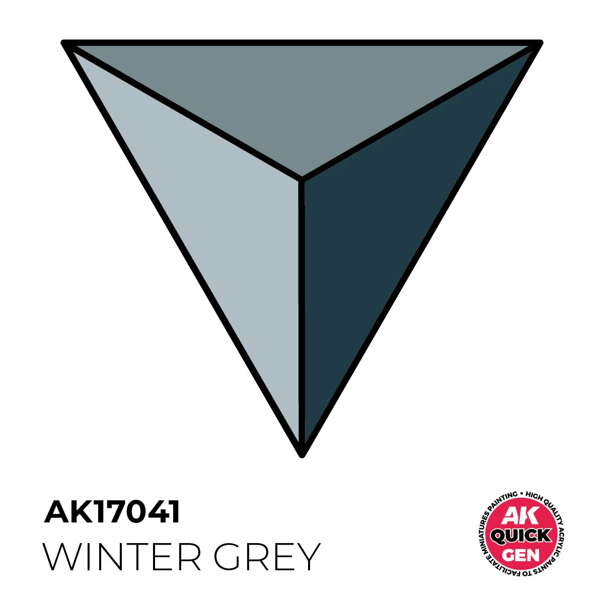AK Interactive Quick Gen - Winter Grey 18ml (AK17041) - Image 2
