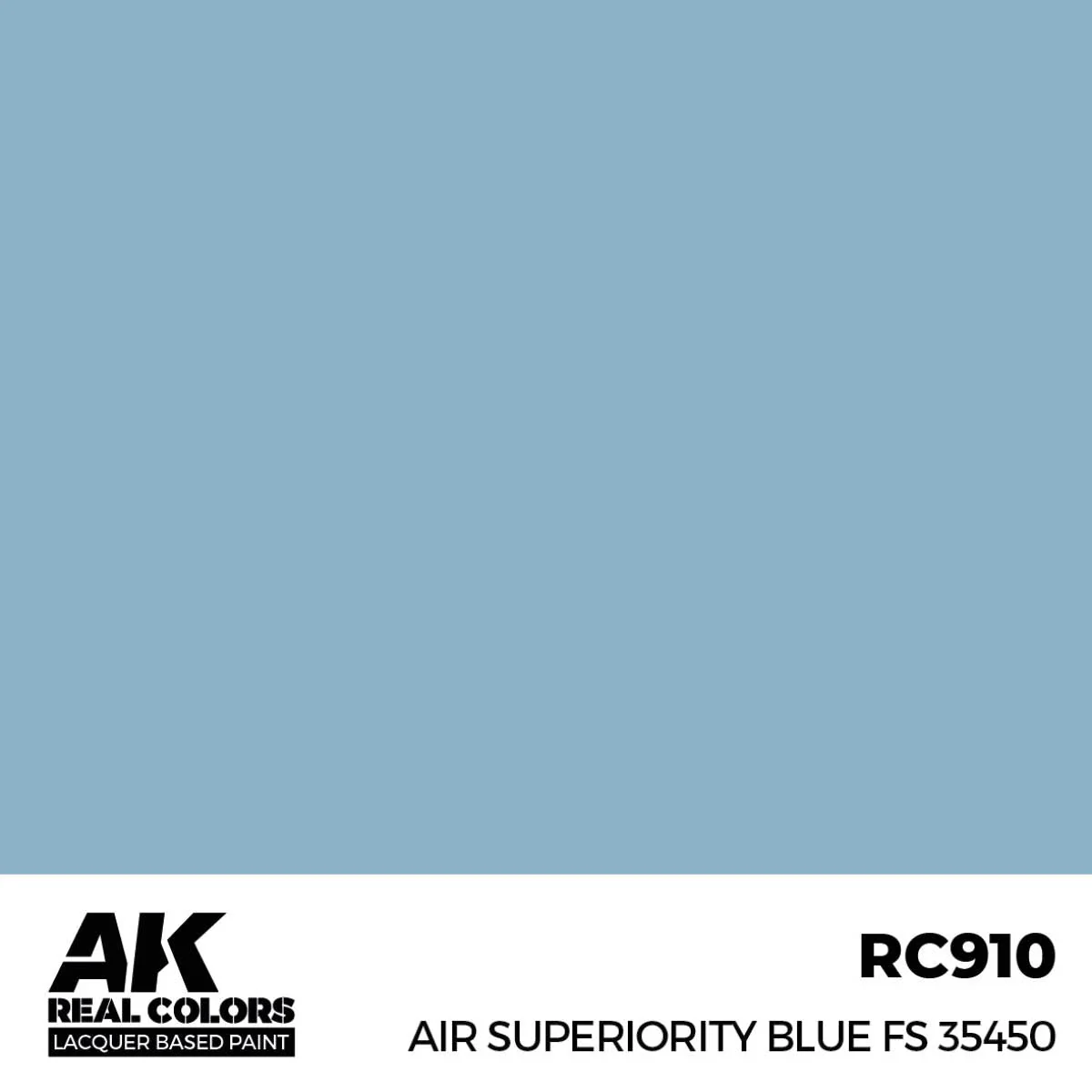AK Interactive Real Colors - Air Superiority Blue FS 35450 (RC910) - Image 2