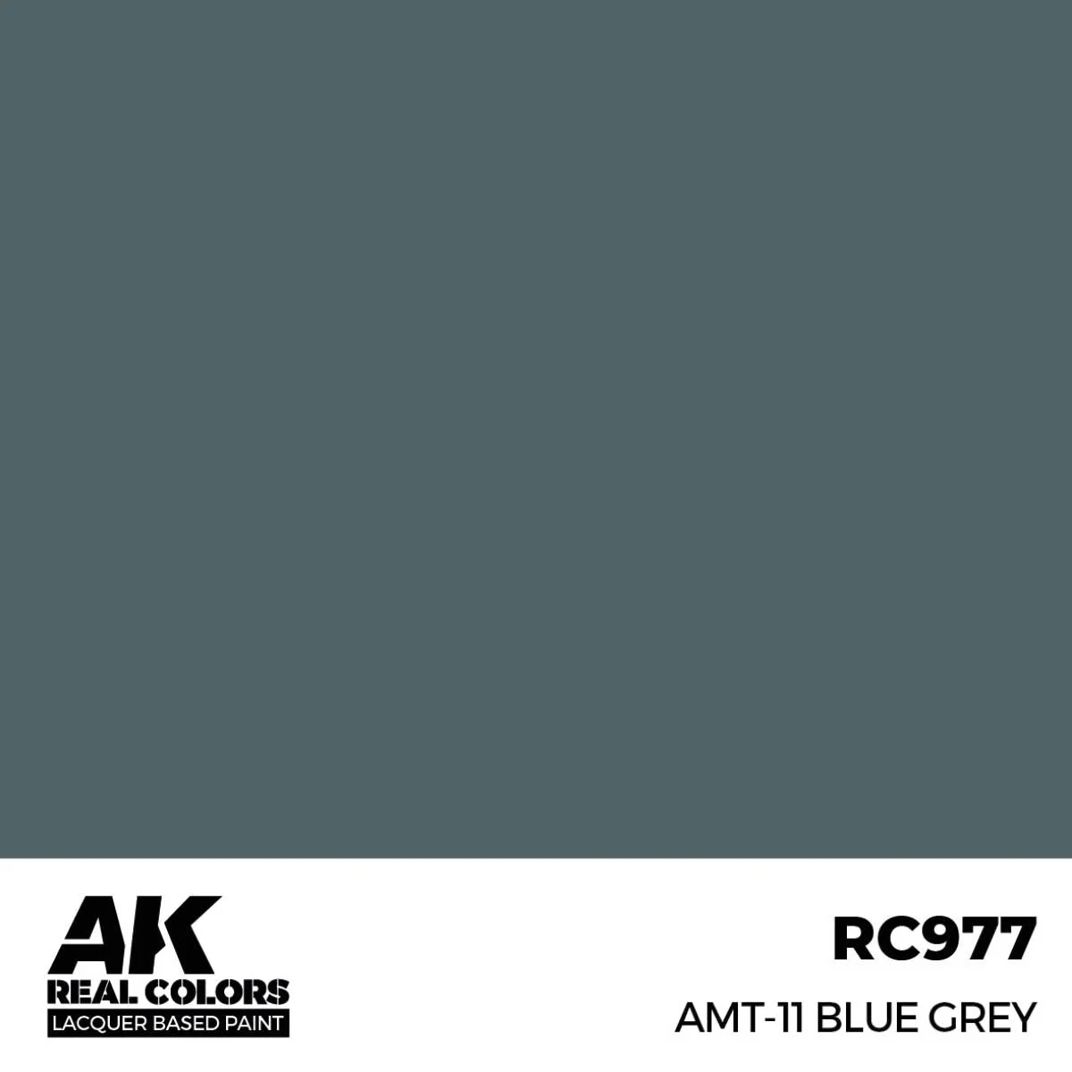AK Interactive Real Colors - AMT-11 Blue Grey (RC977) - Image 2