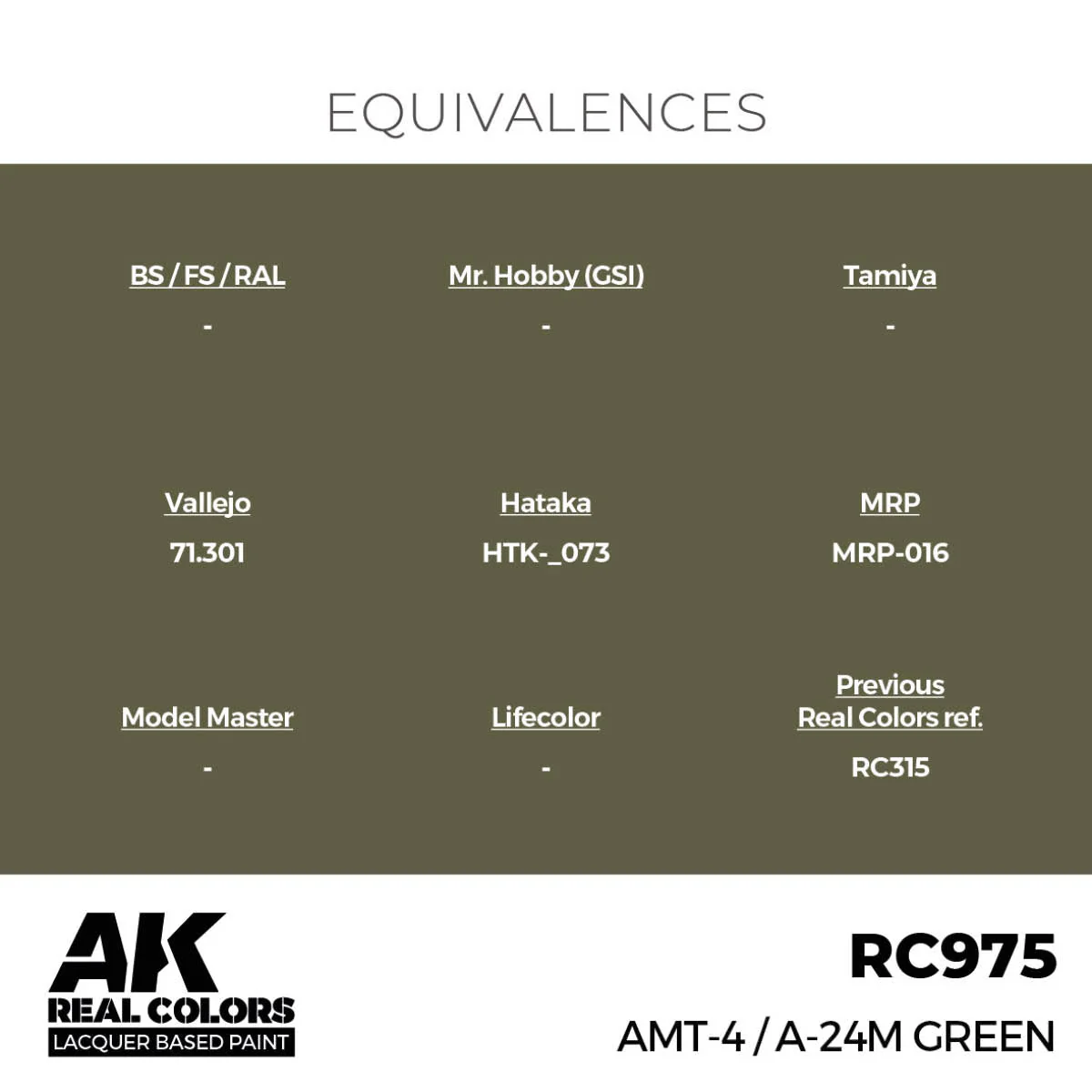 AK Interactive Real Colors - AMT-4 / A-24m Green (RC975) - Image 3