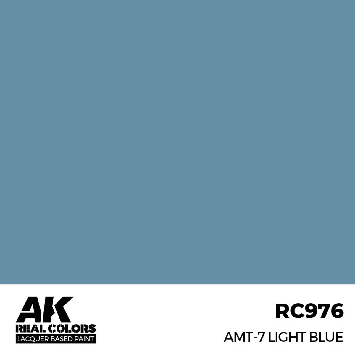 AK Interactive Real Colors - AMT-7 Light Blue (RC976) - Image 2