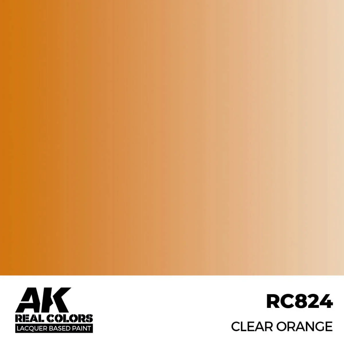 AK Interactive Real Colors - Clear Orange 17ml. (RC824) - Image 2