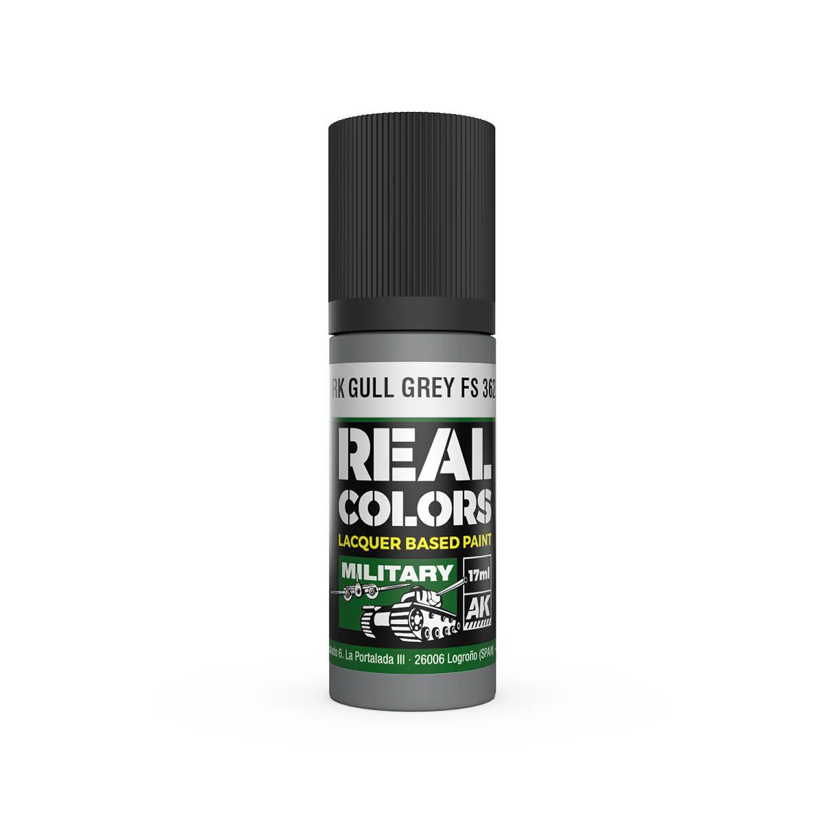 AK Interactive Real Colors - Dark Gull Grey FS 36231 (RC916)