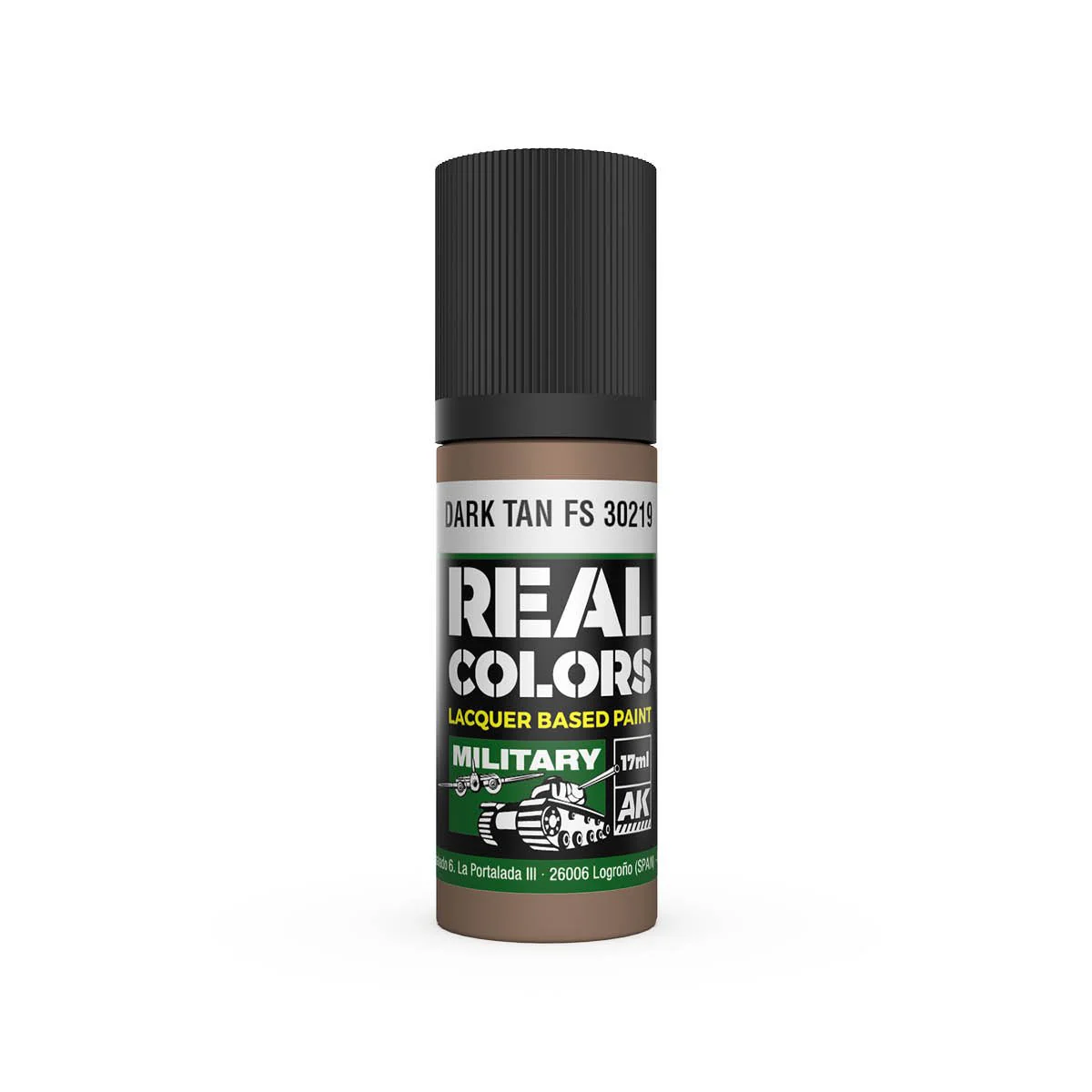 AK Interactive Real Colors - Dark Tan FS 30219 (RC895)