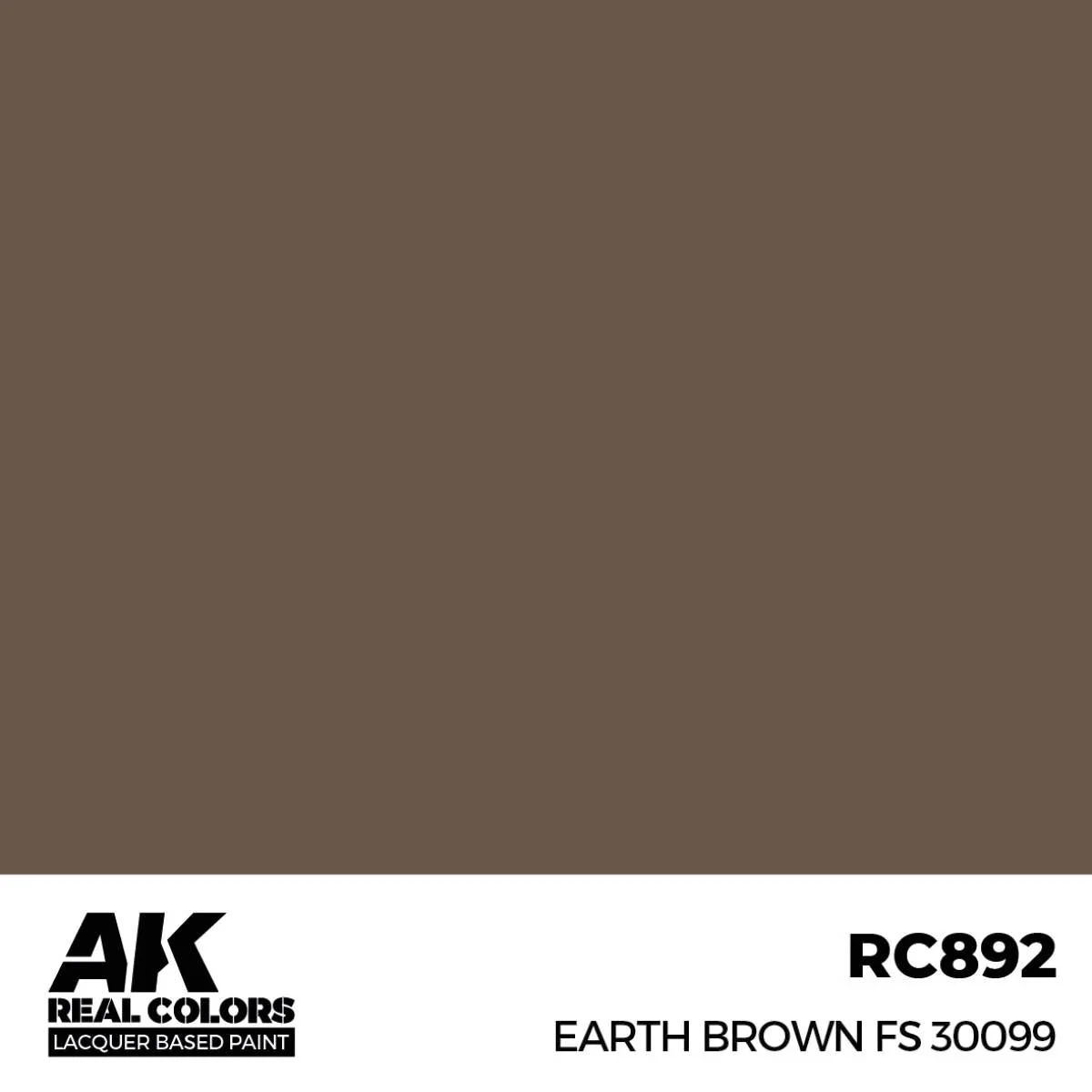 AK Interactive Real Colors - Earth Brown FS 30099 (RC892) - Image 2
