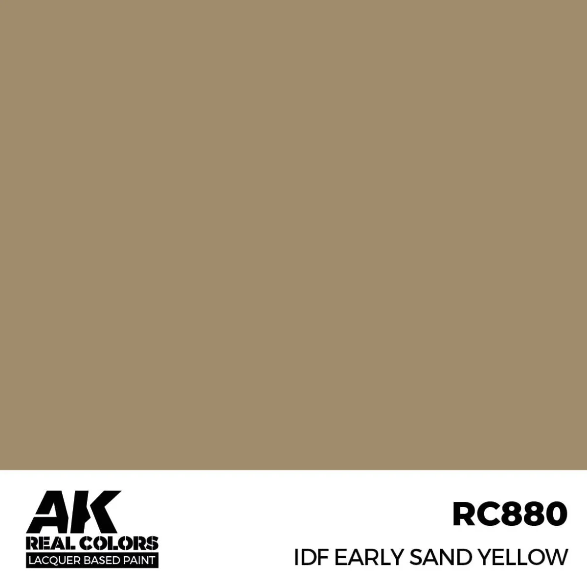 AK Interactive Real Colors - IDF Early Sand Yellow (RC880) - Image 2