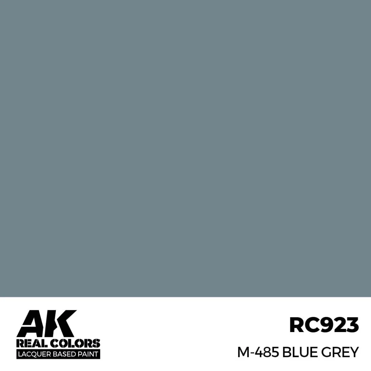 AK Interactive Real Colors - M-485 Blue Grey (RC923) - Image 2