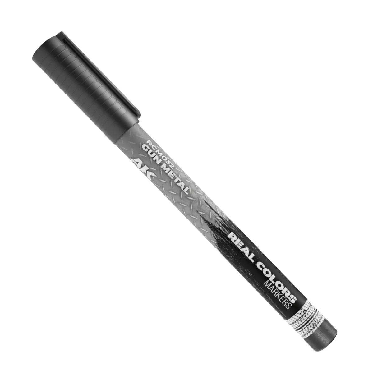 AK Interactive Real Colors Marker - Gun Metal (RCM032) - Image 2