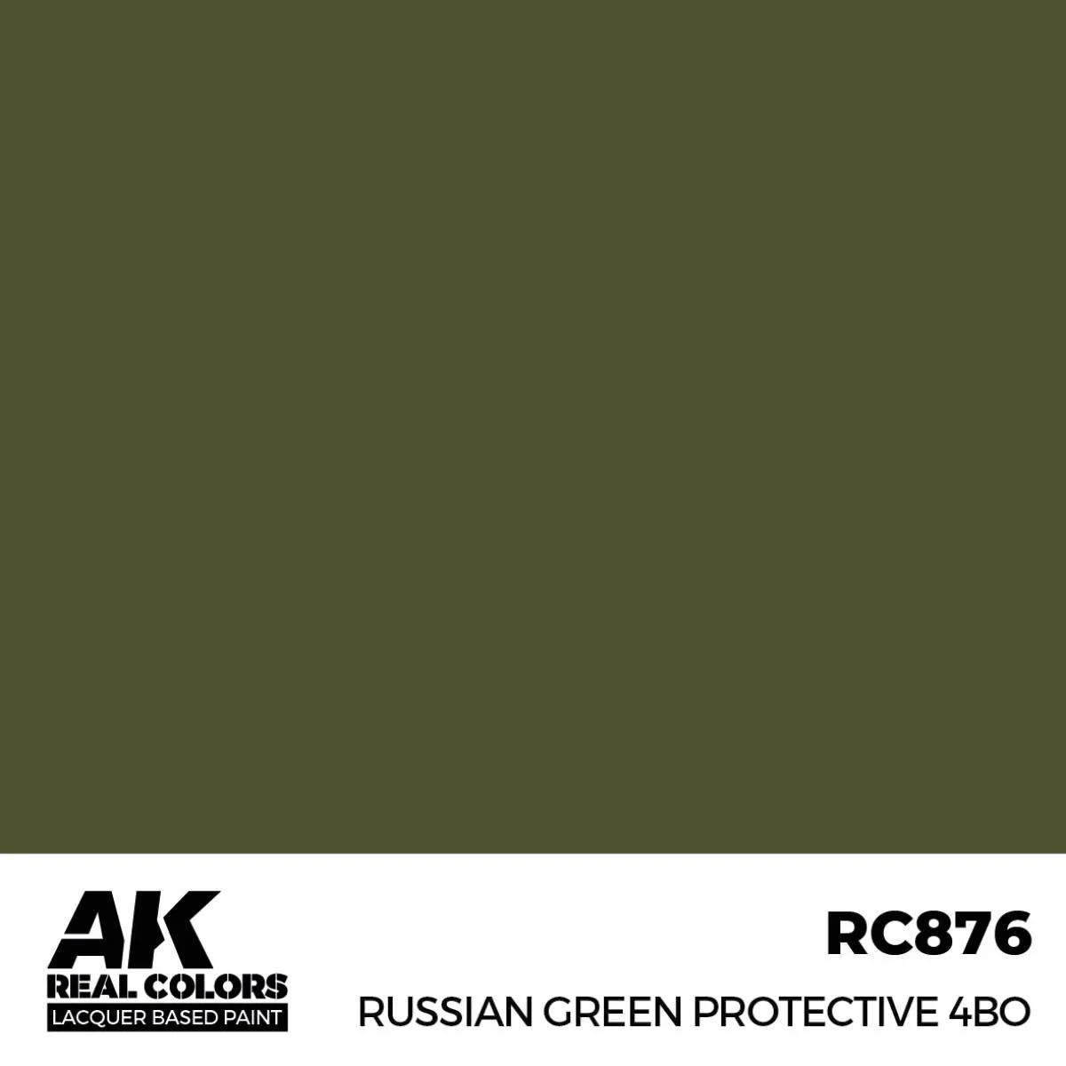 AK Interactive Real Colors - Russian Green Protective 4BO (RC876) - Image 2