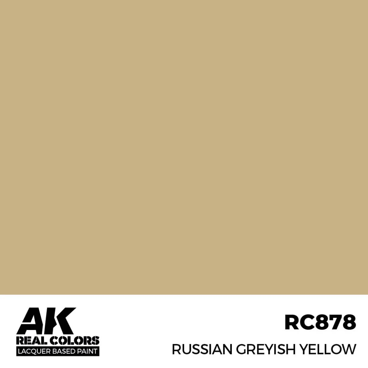 AK Interactive Real Colors - Russian Greyish Yellow (RC878) - Image 2