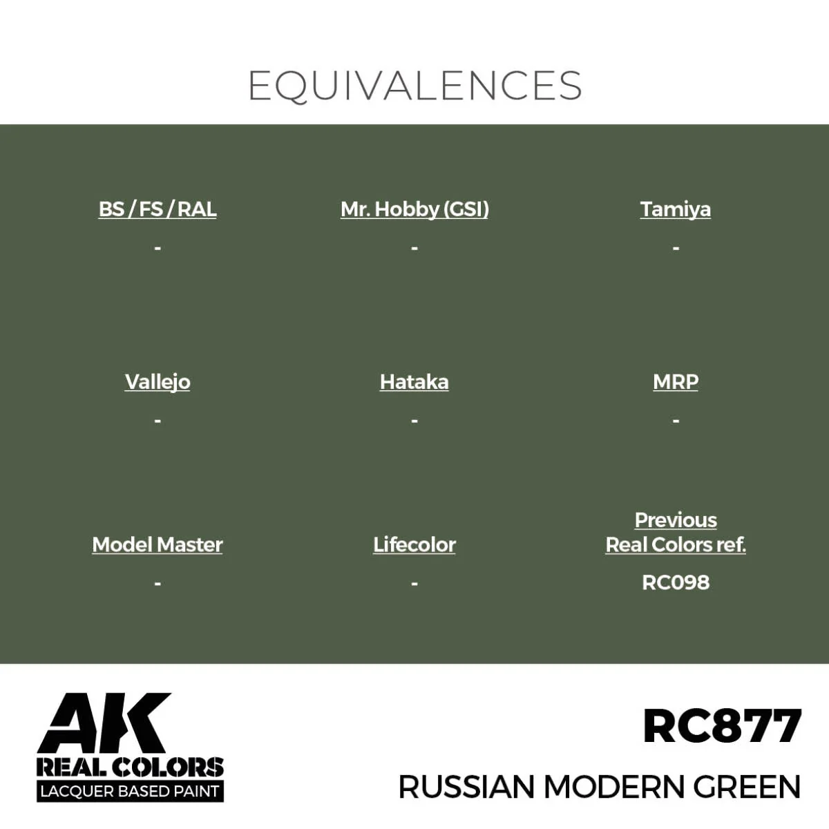 AK Interactive Real Colors - Russian Modern Green (RC877) - Image 3