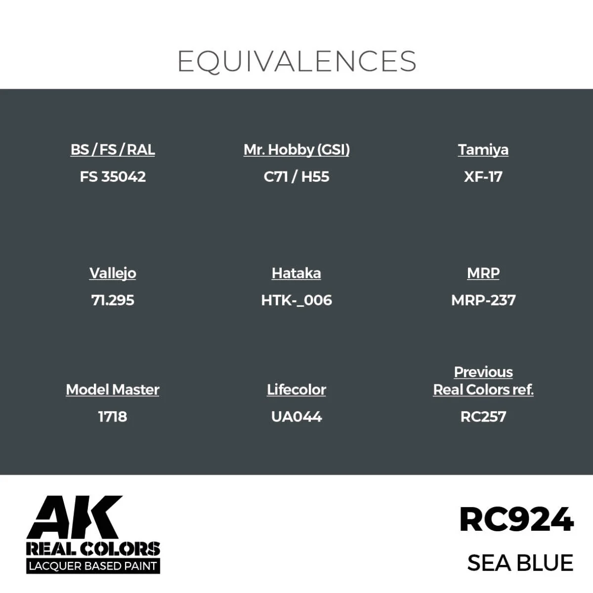 AK Interactive Real Colors - Sea Blue (RC924) - Image 3