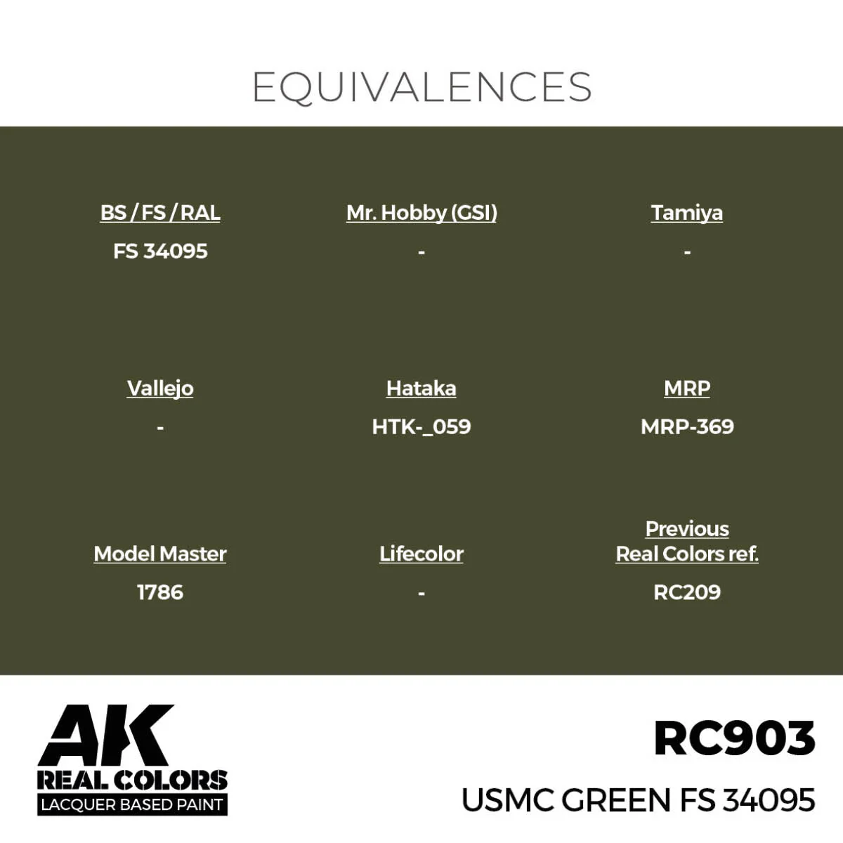 AK Interactive Real Colors - USMC Green FS 34095 (RC903) - Image 3