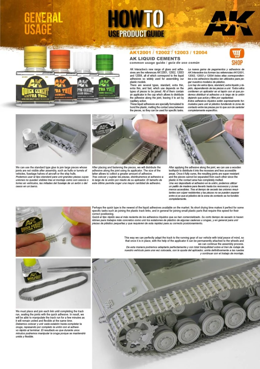AK Interactive - Refill Quick Cement Extra Thin (Glue) 200ml (AK12001-B) - Image 3