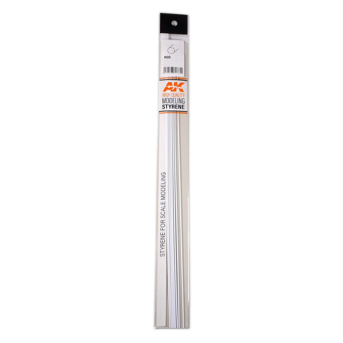 AK Interactive - Rod 1.00 Diameter X 350mm - Styrene Strip (AK6538)