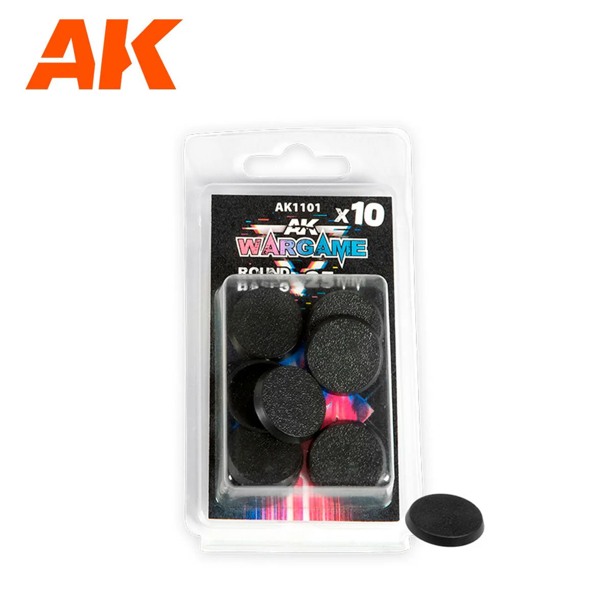 AK Interactive - Round Bases 25mm X 10 (AK1101) - Image 2