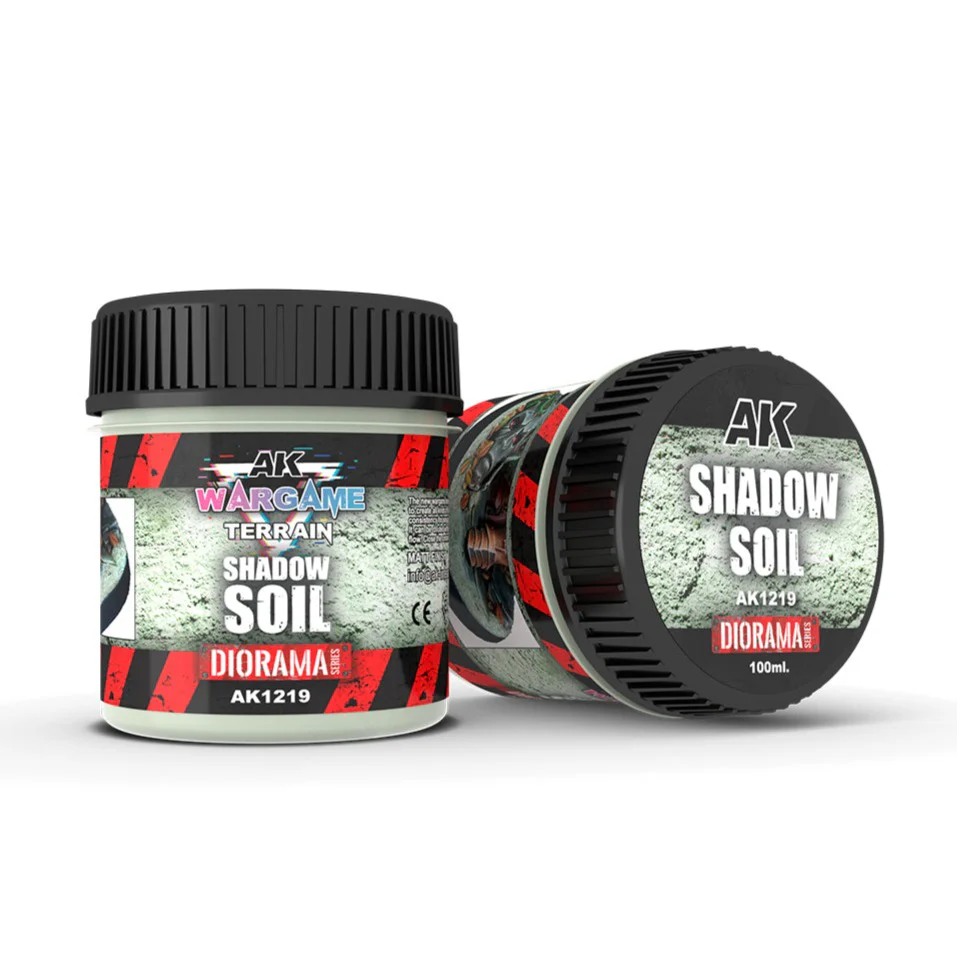 AK Interactive Shadow Soil - Wargame Terrains - 100ml (AK1219)