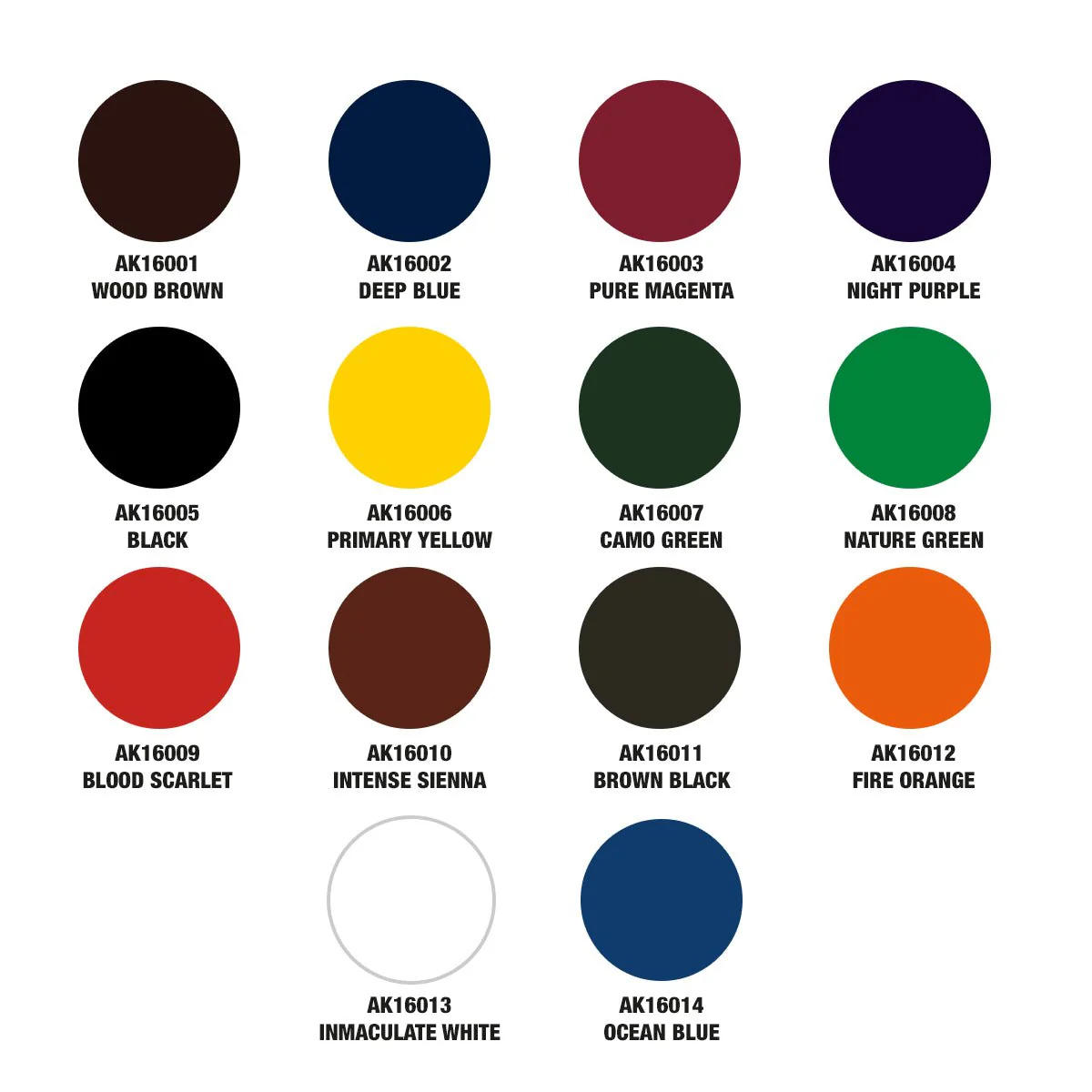 AK Interactive - Special Box Full Range of the Inks (AK16055) - Image 5