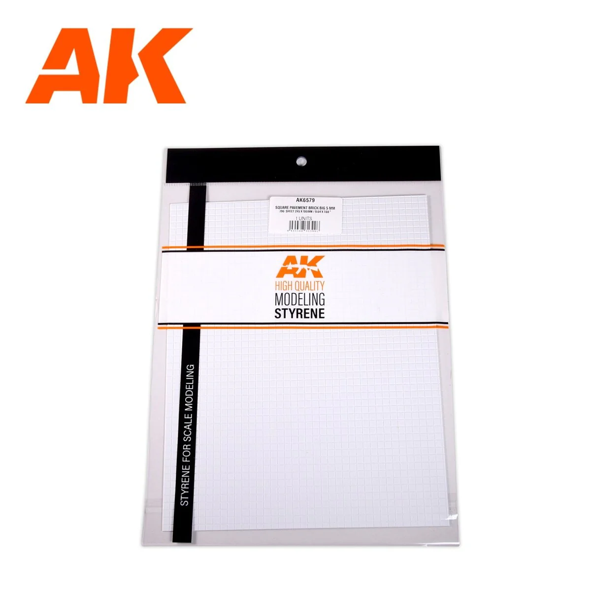 AK Interactive - Square Pavement Brick Big.5 mm/.196 Sheet 245x195 (AK6579) - Image 2