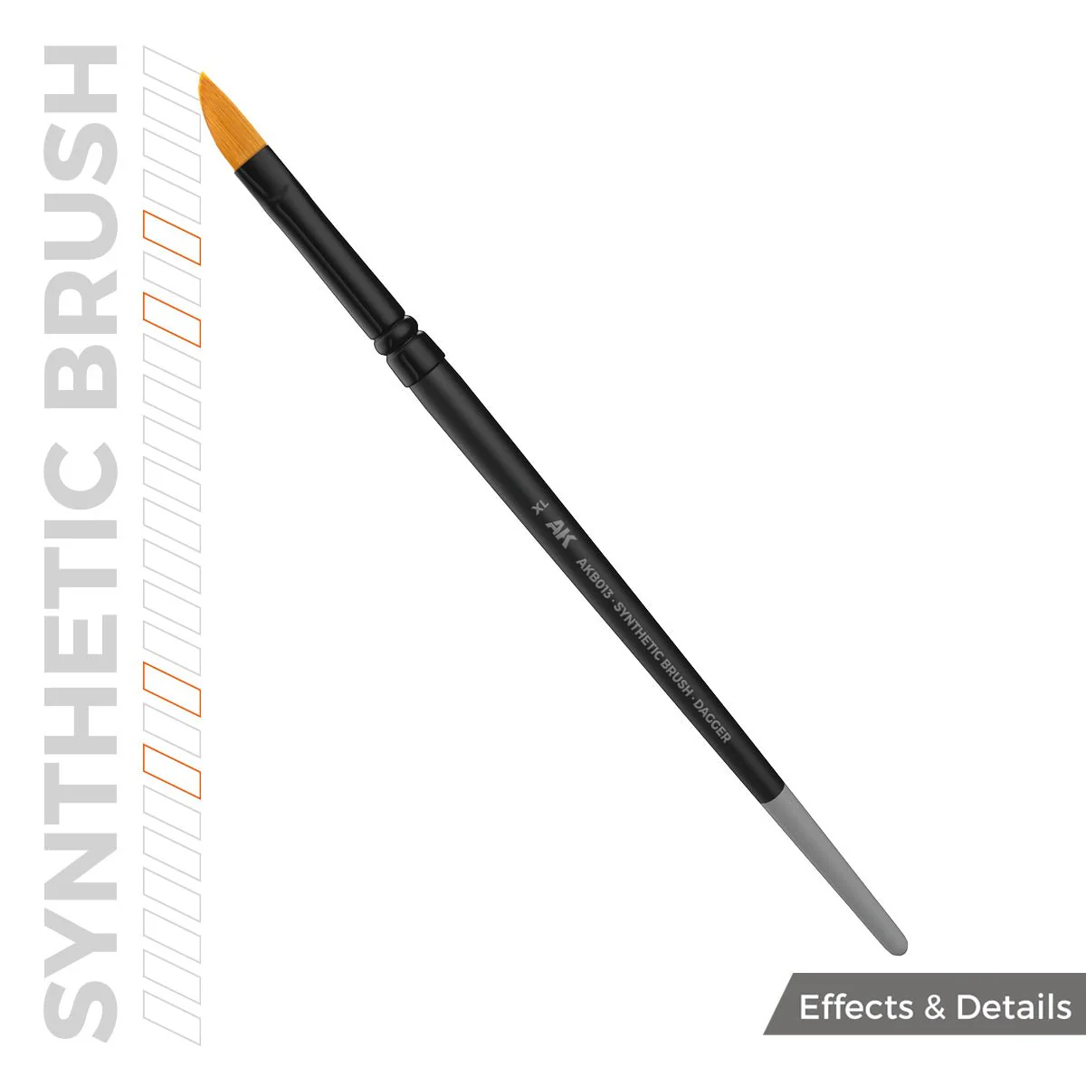 AK Interactive SYNTHETIC BRUSH - DAGGER XL (AKB013) - Image 3