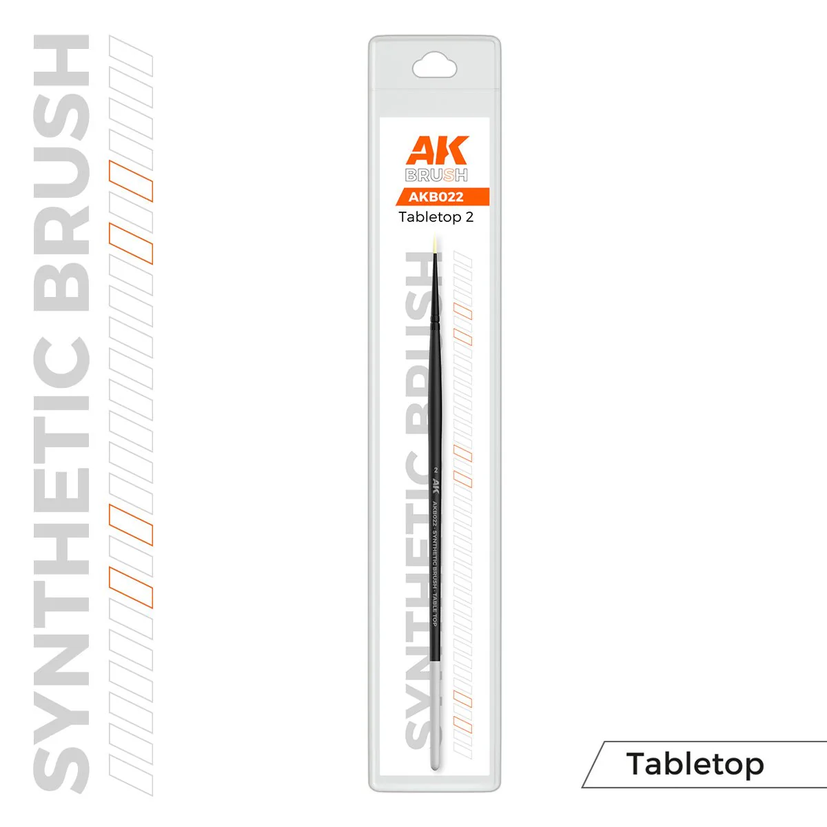 AK Interactive SYNTHETIC TABLETOP BRUSH - 2 (AKB022) - Image 2