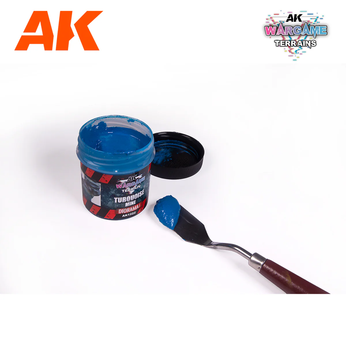 AK Interactive Turquoise Mine - Wargame Terrains - 100ml (AK1222) - Image 2
