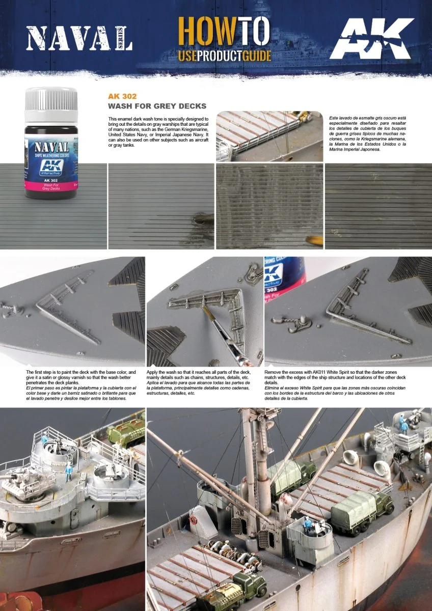 AK Interactive - Wash for Grey Decks (AK302) - Image 2
