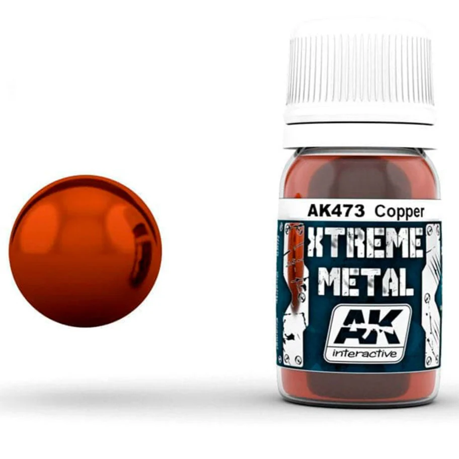 AK Interactive XTREME METAL Copper (AK473)