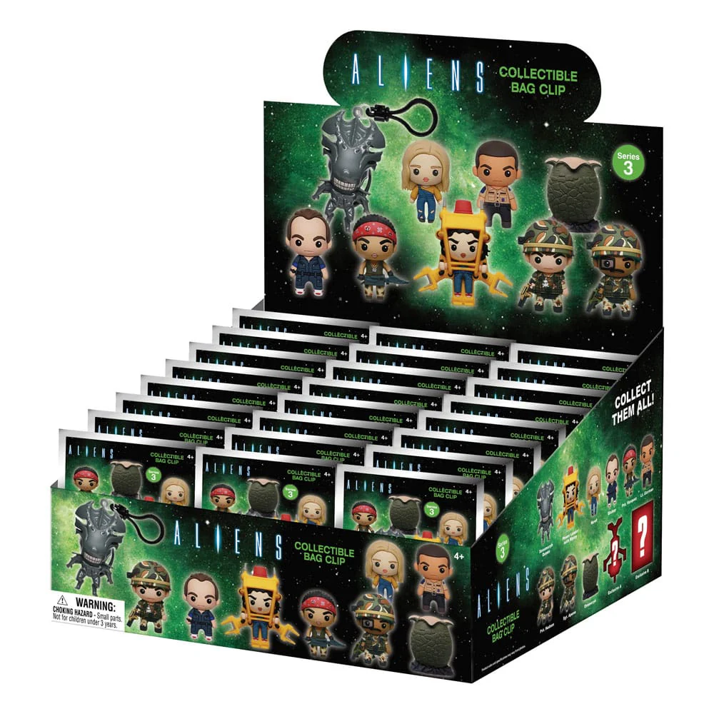 Alien 3D PVC Bag Clip Series 3 - Image 3