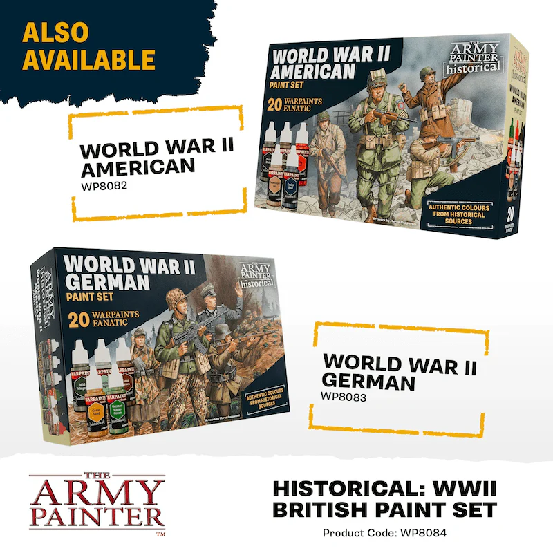 Army Painter Historical: WWII British Paint Set - Image 6