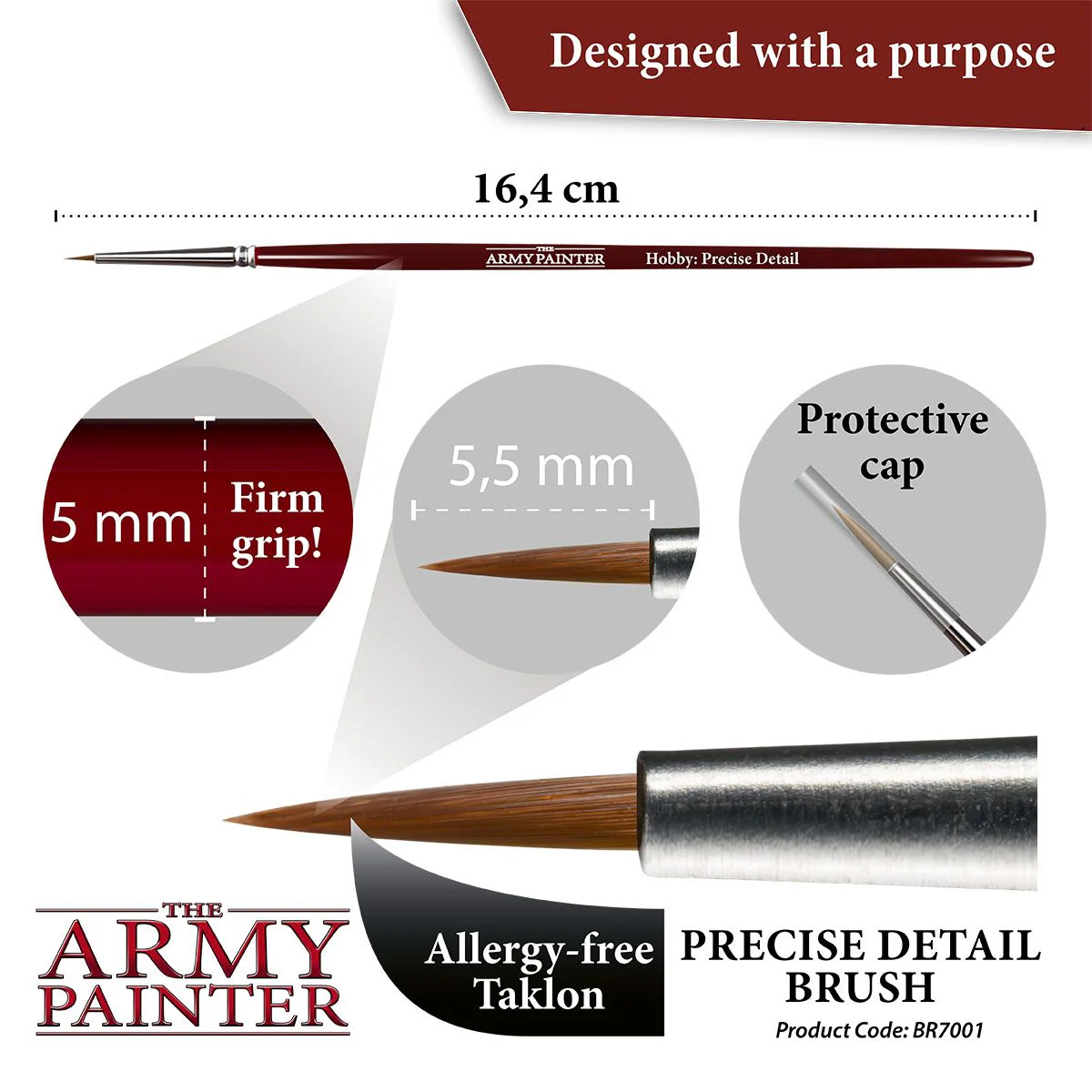 Army Painter Hobby Brush - Precise Detail - Image 3