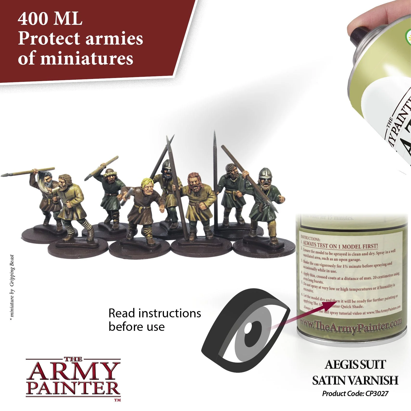 Army Painter - Satin Varnish (400ml) - Image 4