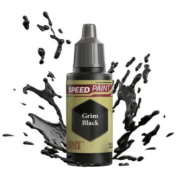 Army Painter Speedpaint 2.0 - Grim Black WP2001