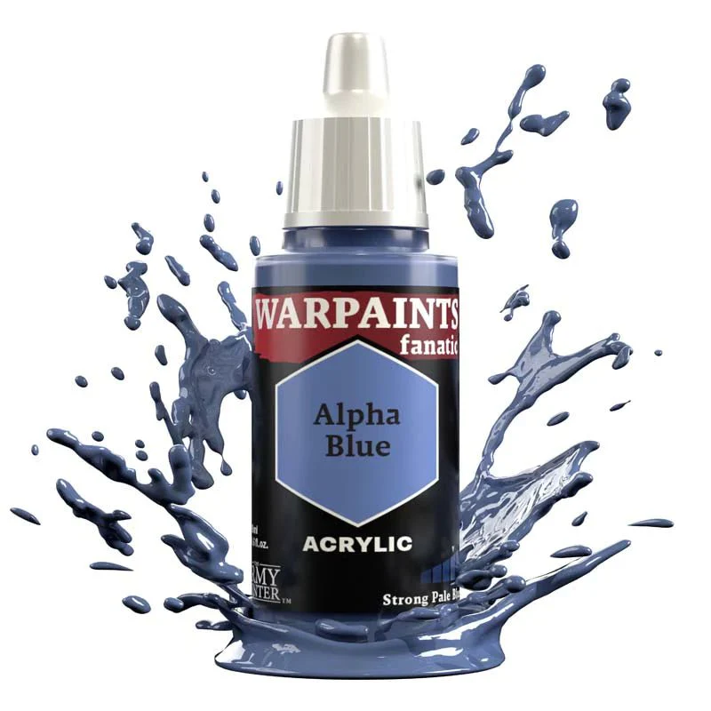 Army Painter Warpaints Fanatic: Alpha Blue 18ml - Image 2