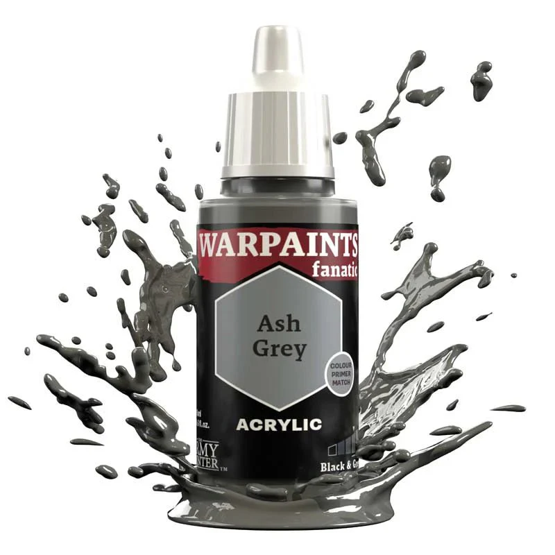 Army Painter Warpaints Fanatic: Ash Grey 18ml - Image 2