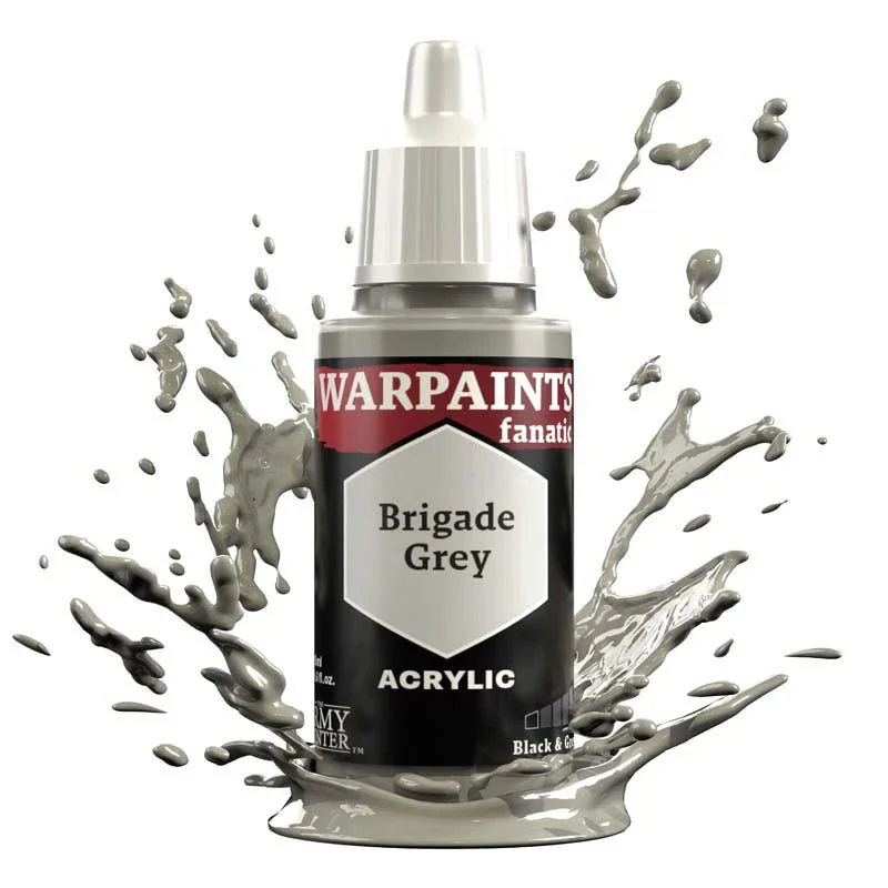 Army Painter Warpaints Fanatic: Brigade Grey 18ml - Image 2