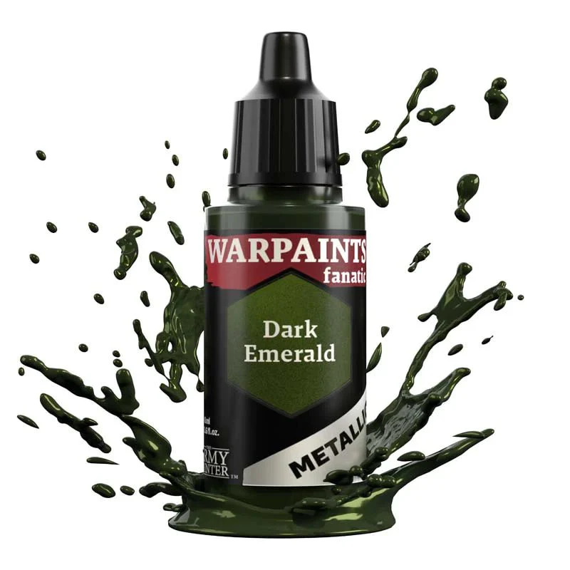 Army Painter Warpaints Fanatic Metallic: Dark Emerald 18ml - Image 2