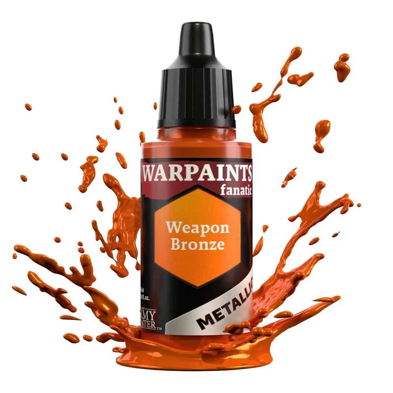 Army Painter Warpaints Fanatic Metallic: Weapon Bronze 18ml - Image 2