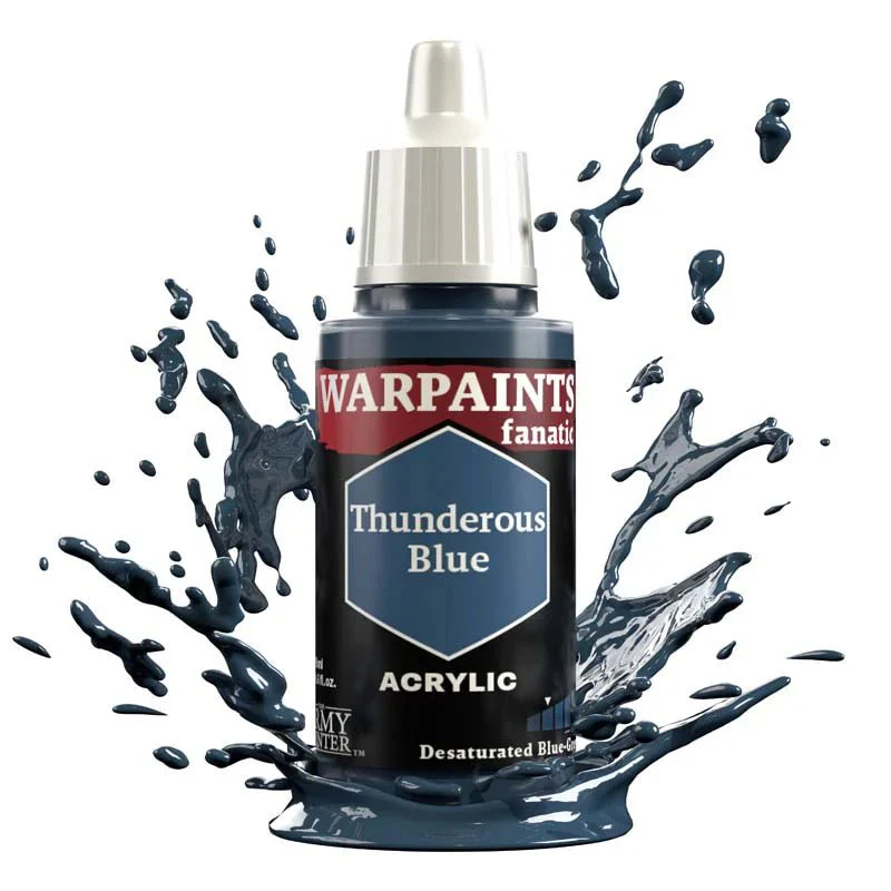 Army Painter Warpaints Fanatic: Thunderous Blue 18ml - Image 2