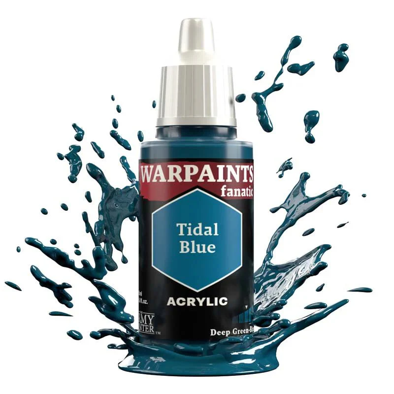 Army Painter Warpaints Fanatic: Tidal Blue 18ml - Image 2