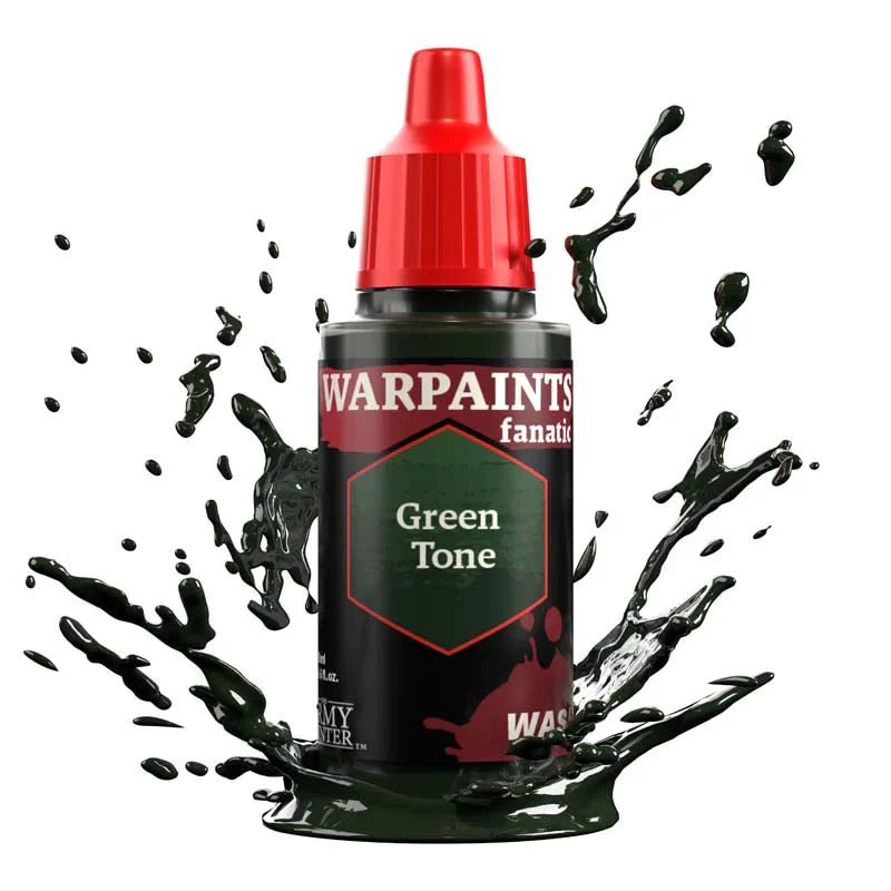 Army Painter Warpaints Fanatic Wash: Green Tone 18ml - Image 2