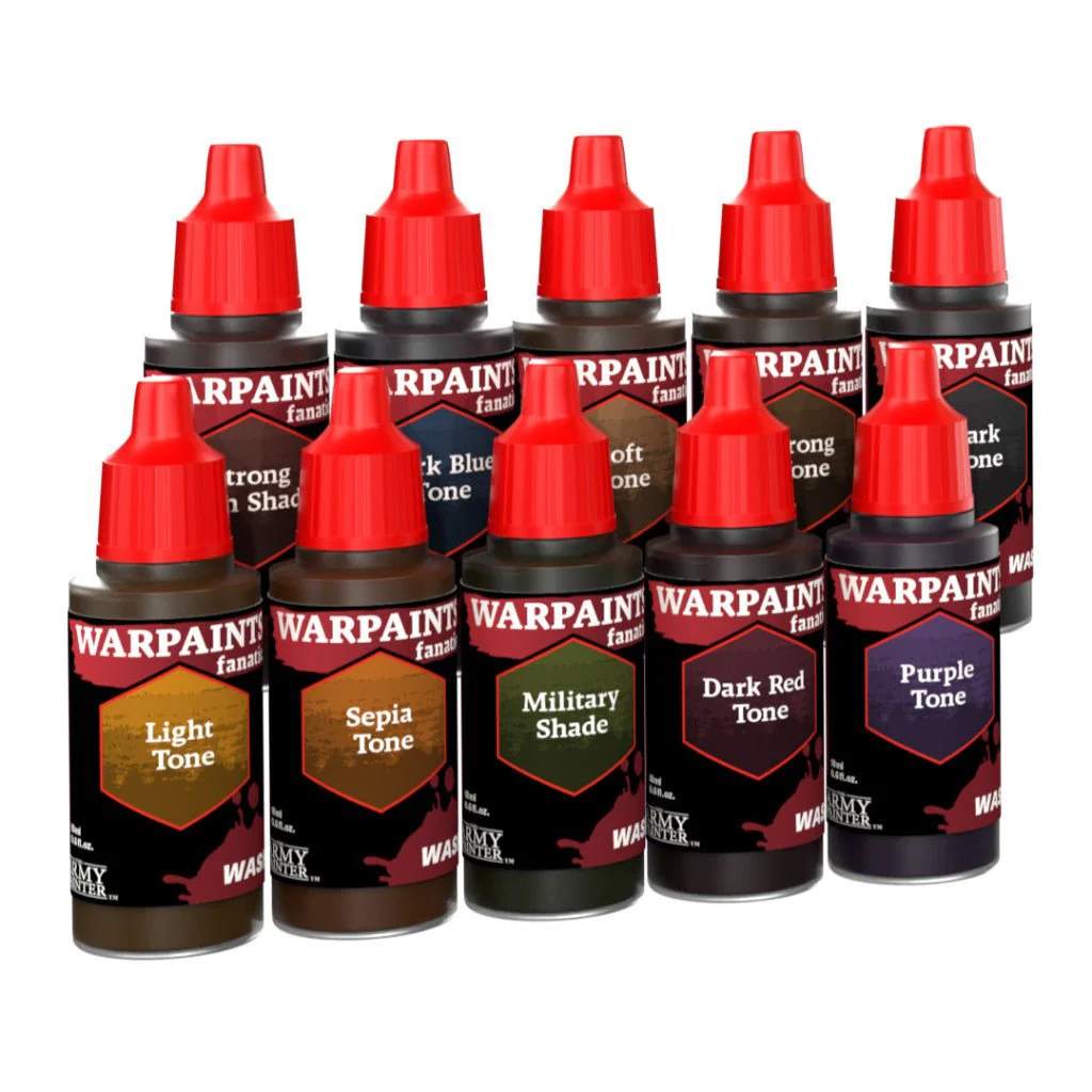 Army Painter Warpaints Fanatic Washes Paint Set - Image 2