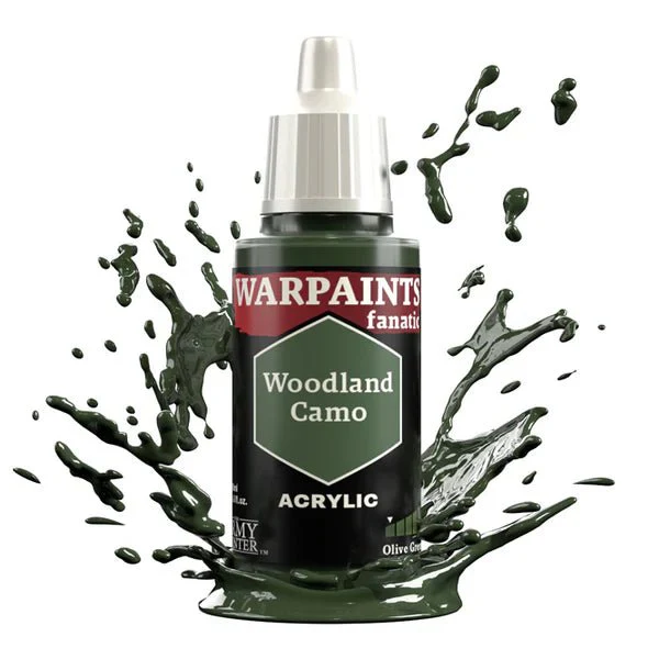 Army Painter Warpaints Fanatic: Woodland Camo 18ml - Image 2