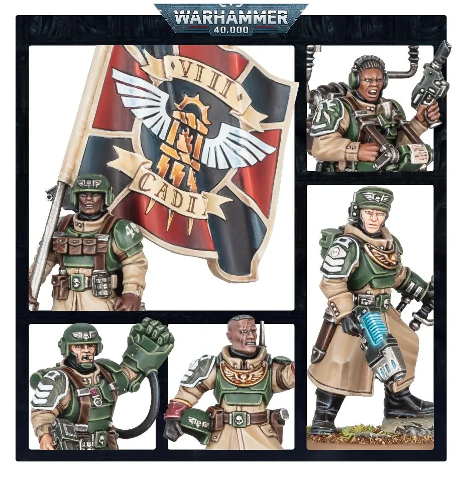 Astra Militarum: Cadian Command Squad - Image 3
